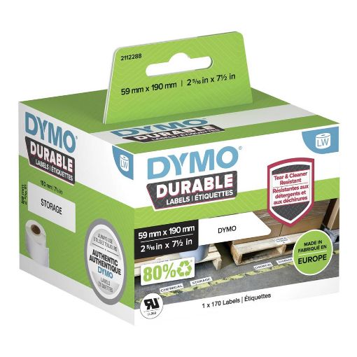 Εικόνα της Ταινία Ετικετογράφου Dymo Sustainable Large Warehouse Labels 190x59mm 170τμχ 1933087
