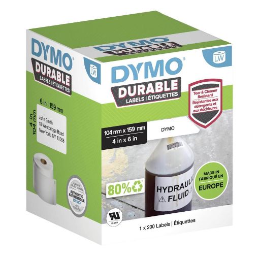 Εικόνα της Ταινία Ετικετογράφου Dymo Extra Large Sustainable Shipping Label 159x10.4m 200τμχ 1933086