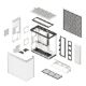 Εικόνα της Havn HS 420 VGPU Tempered Glass White HVN-CA-HS420-07