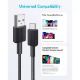 Εικόνα της Καλώδιο Anker 322 USB-A to USB-C 1.8m Black A81H6G11