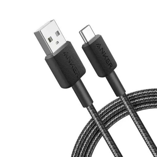 Εικόνα της Καλώδιο Anker 322 USB-A to USB-C 1.8m Black A81H6G11