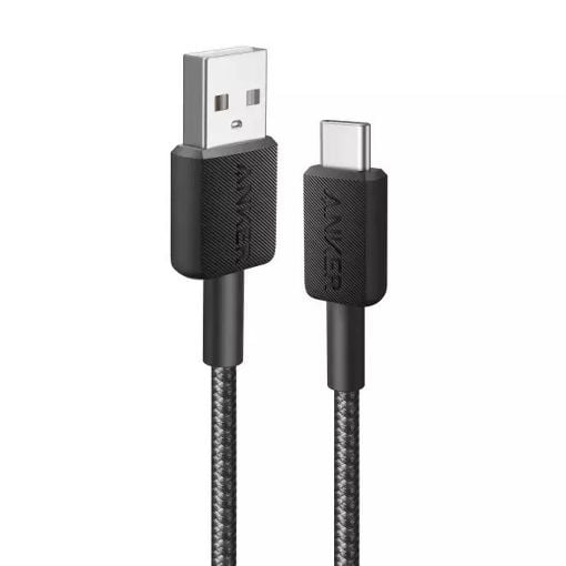 Εικόνα της Καλώδιο Anker 322 USB-A to USB-C 1.8m Black A81H6G11