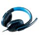 Εικόνα της Headset Noozy Gamers GH-35 Blue/Black GH-35