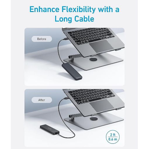 Εικόνα της USB Hub Anker Ultra Slim 4-Port A8309G11