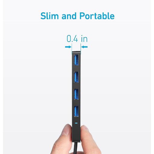 Εικόνα της USB Hub Anker Ultra Slim 4-Port A8309G11