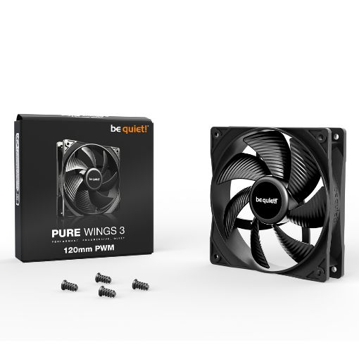 Εικόνα της Case Fan Be Quiet! Pure Wings 3 120mm PWM BL105