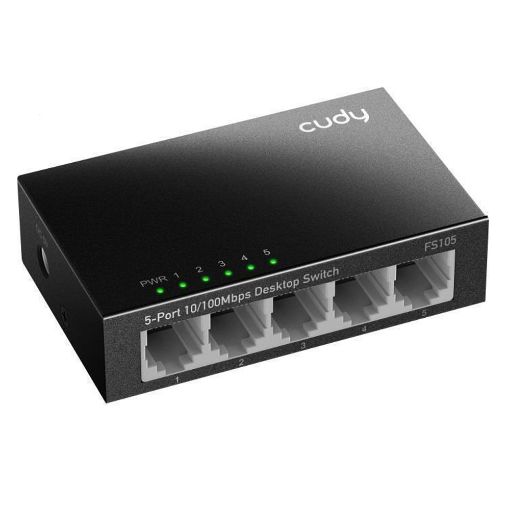 Εικόνα της Desktop Switch Cudy FS105 5-Port Fast Ethernet Metal