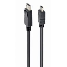 Εικόνα της Καλώδιο Cablexpert DisplayPort to HDMI 1.8m Black CC-DP-HDMI-6