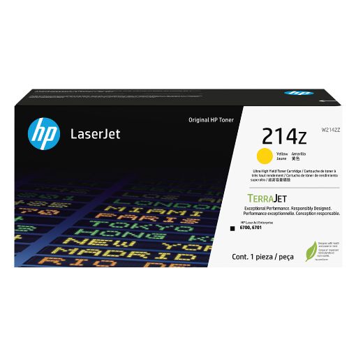 Εικόνα της Toner HP 214Z High Yield Yellow W2142Z