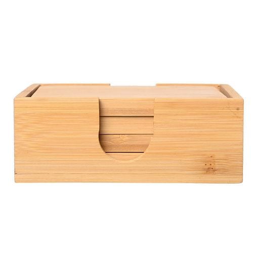 Εικόνα της Σουβέρ Estia Bamboo Essentials 11x11cm με Θήκη 5τμχ 01-19723