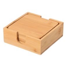 Εικόνα της Σουβέρ Estia Bamboo Essentials 11x11cm με Θήκη 5τμχ 01-19723
