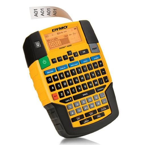 Εικόνα της Ετικετογράφος Dymo Rhino 4200 Kit