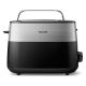 Εικόνα της Φρυγανιέρα Philips Daily Toaster Stainless Steel 830W Black HD2516/90