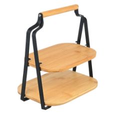 Εικόνα της Δίσκος Σερβιρίσματος Estia Bamboo Essentials Διόροφος 01-20811