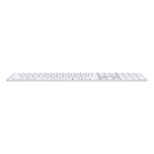 Εικόνα της Apple Magic Keyboard με Touch ID / Numeric Keypad & Apple Silicon για Mac - English White Keys MXK73Z/A