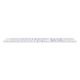 Εικόνα της Apple Magic Keyboard με Touch ID / Numeric Keypad & Apple Silicon για Mac - English White Keys MXK73Z/A