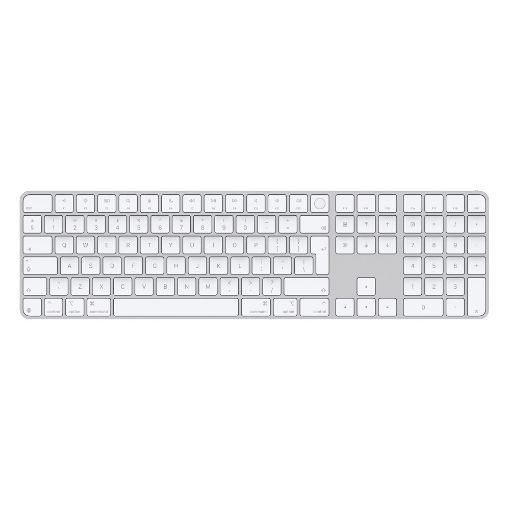 Εικόνα της Apple Magic Keyboard με Touch ID / Numeric Keypad & Apple Silicon για Mac - English White Keys MXK73Z/A