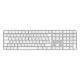 Εικόνα της Apple Magic Keyboard με Touch ID / Numeric Keypad & Apple Silicon για Mac - Greek White Keys MXK73GR/A