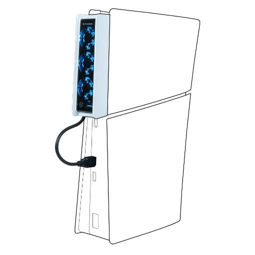 Εικόνα της BigBen Cooling Fan for PlayStation 5 Slim BB025613