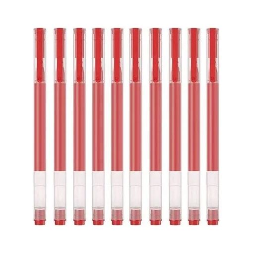 Εικόνα της Στυλό Xiaomi Gel Red High Capacity 10-Pack BHR8863GL