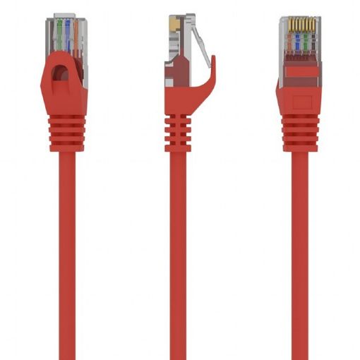 Εικόνα της Καλώδιο Δικτύου Cablexpert U/UTP Cat.6 0.25m Red PP6U-0.25M/R