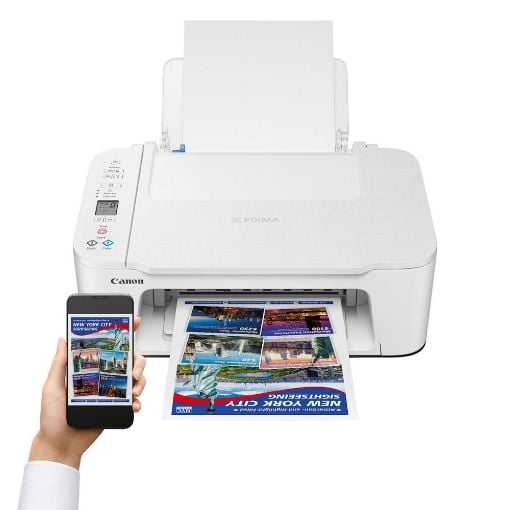 Εικόνα της Πολυμηχάνημα Inkjet Canon Pixma TS3751i White 6671C026AA