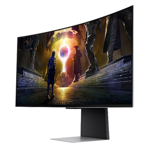 Εικόνα της Οθόνη Samsung Odyssey G8 G85SD 34" Curved OLED Ultra WQHD 175Hz HDR LS34DG850SUXDU