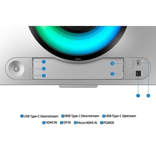 Εικόνα της Οθόνη Samsung Odyssey G9 G95SC 49" Curved OLED Dual QHD 240Hz HDR LS49DG950SUXDU
