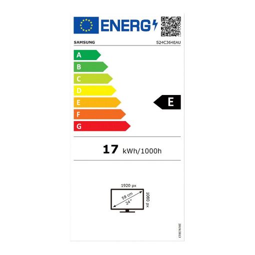 Εικόνα της Οθόνη Samsung Essential S3 24'' Curved VA Full HD LS24D364GAUXEN