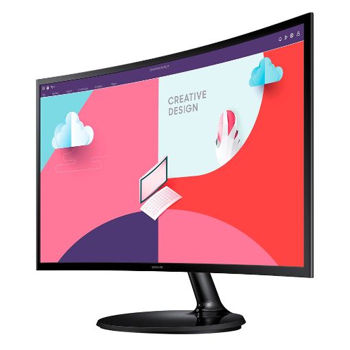 Εικόνα της Οθόνη Samsung Essential S3 24'' Curved VA Full HD LS24D364GAUXEN