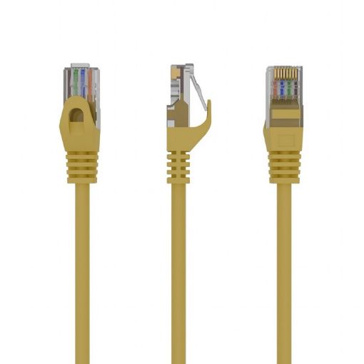 Εικόνα της Καλώδιο Δικτύου Cablexpert U/UTP Cat.6 1m Yellow PP6U-1M/Y