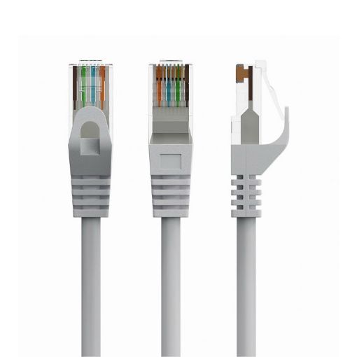 Εικόνα της Καλώδιο Δικτύου Cablexpert U/UTP Cat.6 3m Gray PP6U-3M