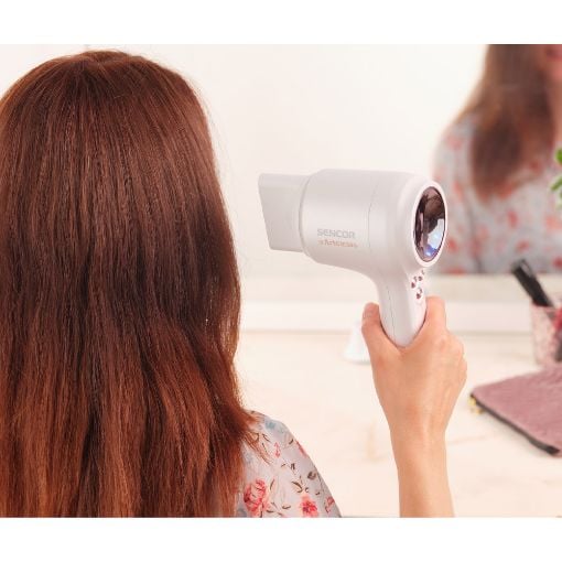 Εικόνα της Σεσουάρ Μαλλιών Sencor 1500W High-Speed Λευκό SHD 9100RS