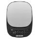 Εικόνα της Ζυγαριά Καφέ Sencor SKS 0804BK Black/Silver