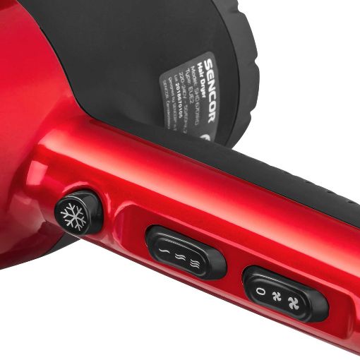Εικόνα της Σεσουάρ Μαλλιών Sencor 2000W Κόκκινο SHD 6701RD
