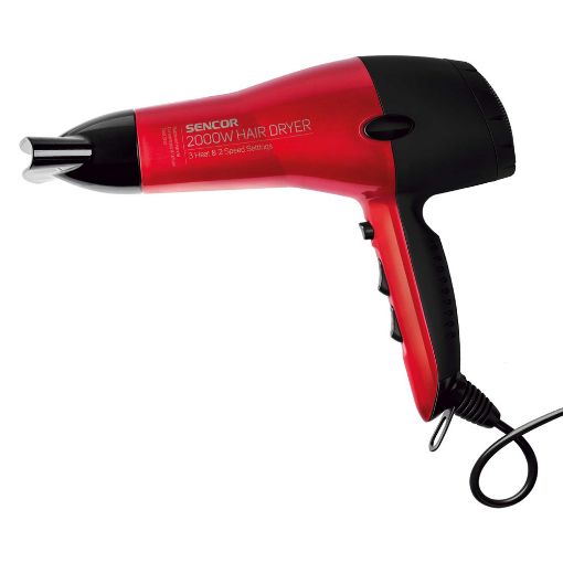 Εικόνα της Σεσουάρ Μαλλιών Sencor 2000W Κόκκινο SHD 6701RD