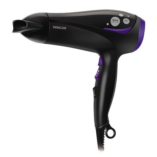 Εικόνα της Σεσουάρ Μαλλιών Sencor 2200W με 3 Επίπεδα Ισχύος Μαύρο SHD 108VT
