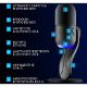 Εικόνα της Logitech G Yeti GX RGB Gaming Mic Lightsync Black 988-000569