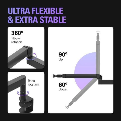 Εικόνα της Elgato Wave Mic Arm Pro Black 10AAT9901
