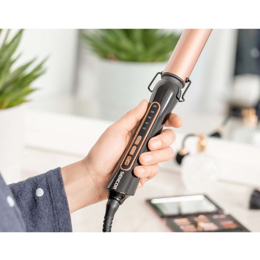 Εικόνα της Ψαλίδι Μαλλιών Sencor Keratin Ceramic 33mm 62W Black SHS 0920BK