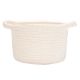 Εικόνα της Καλάθι Κρεμαστό Estia Blanca 20x20x15cm Λευκό 02-29609