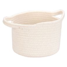 Εικόνα της Καλάθι Κρεμαστό Estia Blanca 20x20x15cm Λευκό 02-29609