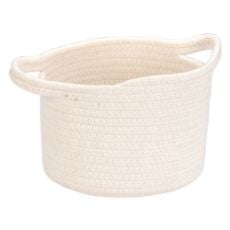 Εικόνα της Καλάθι Κρεμαστό Estia Blanca 18x18x13cm Λευκό 02-29616