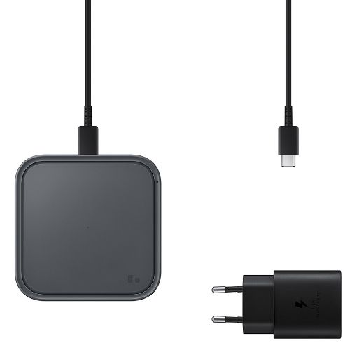 Εικόνα της Samsung Wireless Charger Pad Qi 15W Black EP-P2400BBEGEU
