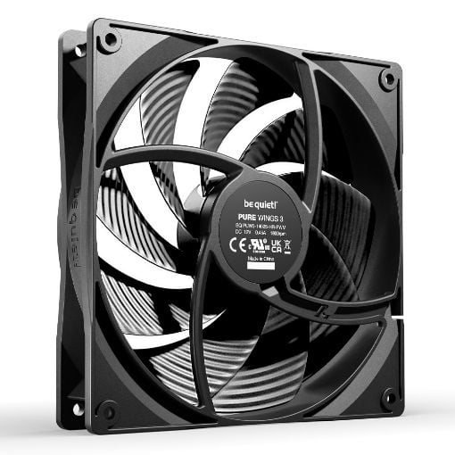 Εικόνα της Case Fan Be Quiet! Pure Wings 3 140mm PWM High-Speed Black BL109