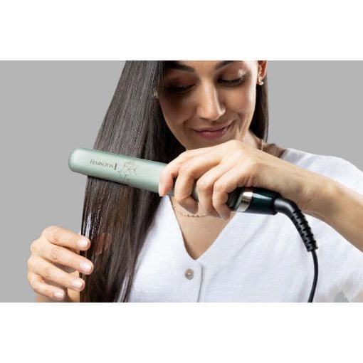 Εικόνα της Ισιωτικό Ψαλίδι Μαλλιών Remington Botanicals S5860 με Κεραμικές Πλάκες 45744560100