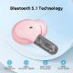 Εικόνα της True Wireless Earbuds QCY T13 Pink 6957141406922