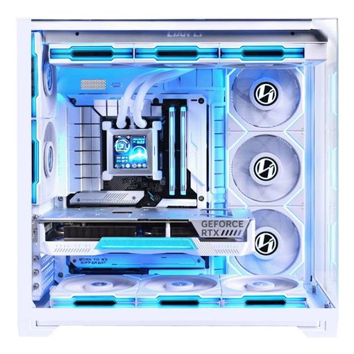 Εικόνα της Lian Li O11 Vision Compact Tempered Glass White - White G99.O11VPW.00