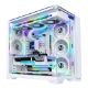 Εικόνα της Lian Li O11 Vision Compact Tempered Glass White - White G99.O11VPW.00
