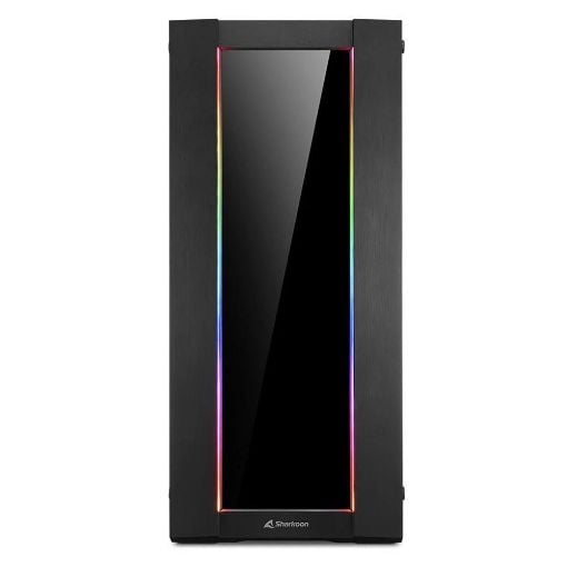 Εικόνα της Sharkoon Elite Shark CA200G RGB Tempered Glass Black